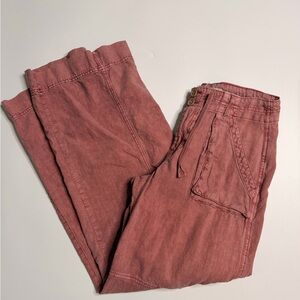 Pilcro Blush Pink Cargo Pants